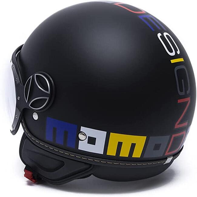 Casco Demi Jet Fgtr Classic Momo Design