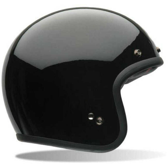 Casco Jet Custom 500  Gloss Black Bell