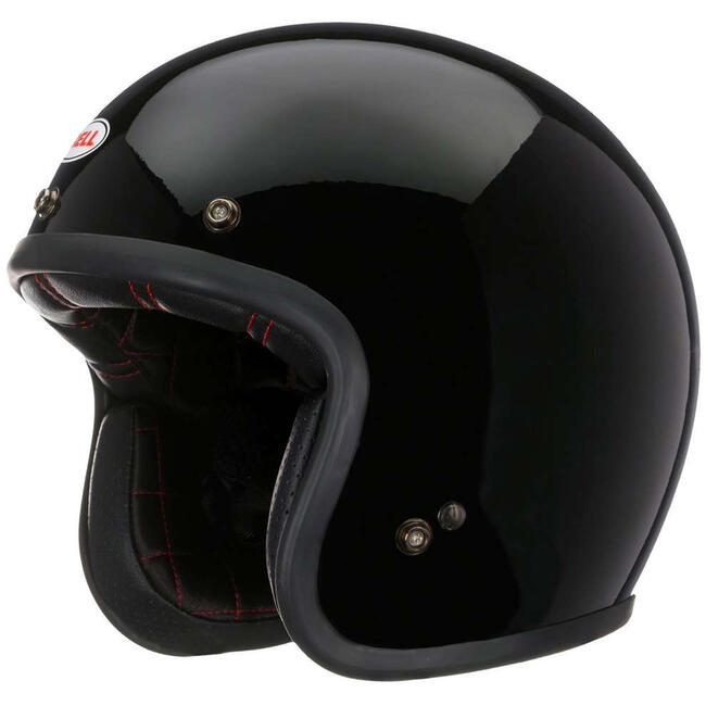 Casco Jet Custom 500  Gloss Black Bell