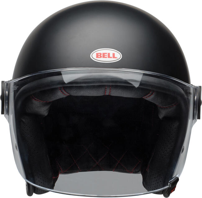 Casco Jet Riot Solid Matte Black Bell