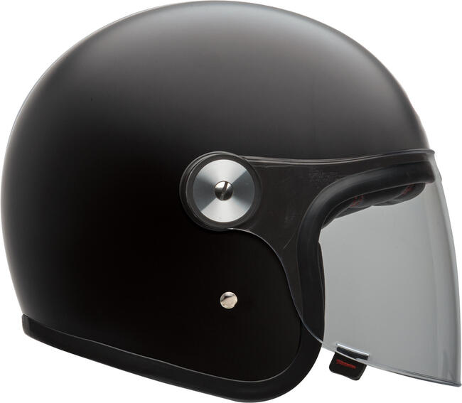 Casco Jet Riot Solid Matte Black Bell