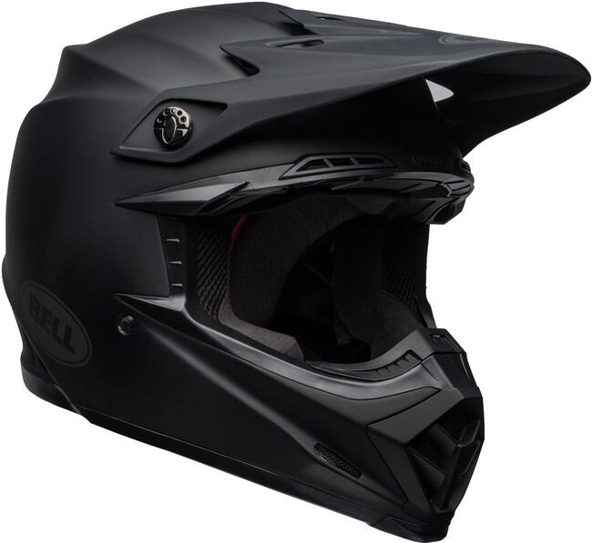 CASCO CROSS MOTO-9 MIPS MATTE BLACK BELL   FuorigiriWeb 