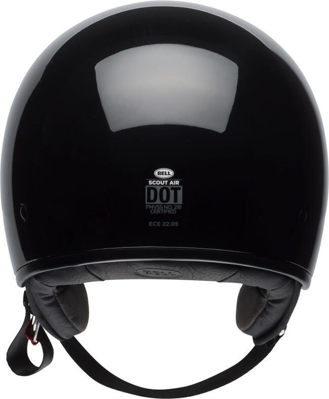 Casco Jet Scout Air Gloss Black Bell