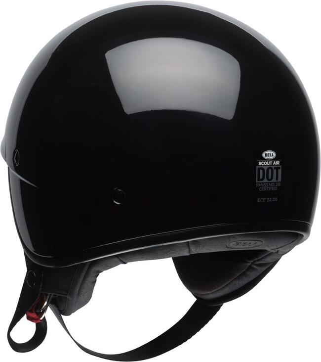 Casco Jet Scout Air Gloss Black Bell