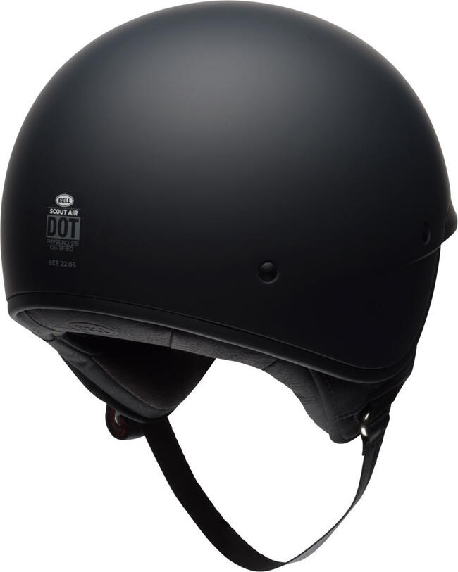 Casco Jet Scout Air Matte Black Bell
