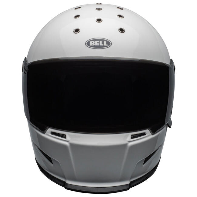 Casco Integrale Eliminator Gloss White Bell