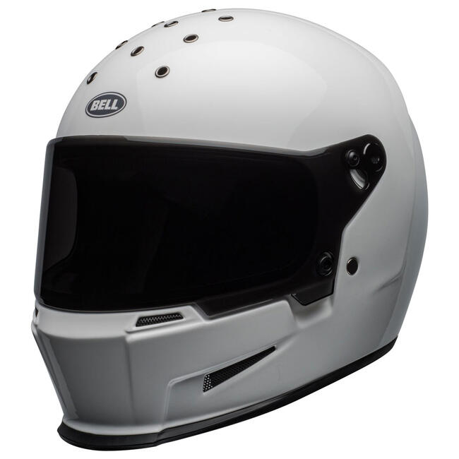 Casco  Integrale Eliminator Gloss White Bell Bianco