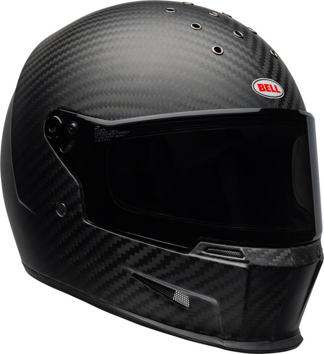 CASCO INTEGRALE ELIMINATOR CARBON MATTE BLACK BELL   FuorigiriWeb 