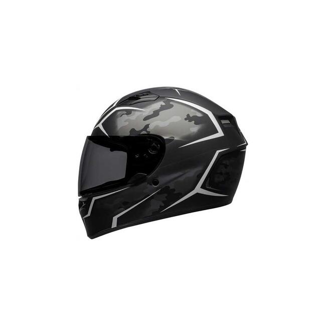 Casco Integrale Qualifier Stealth Camo Matte Black  White  Bell