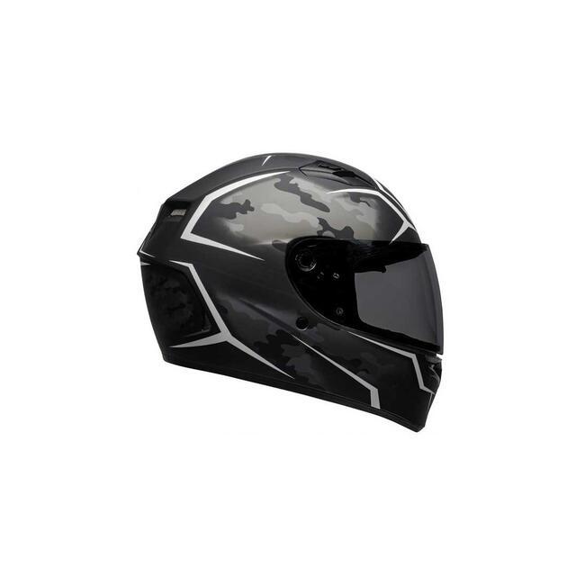 Casco Integrale Qualifier Stealth Camo Matte Black  White  Bell