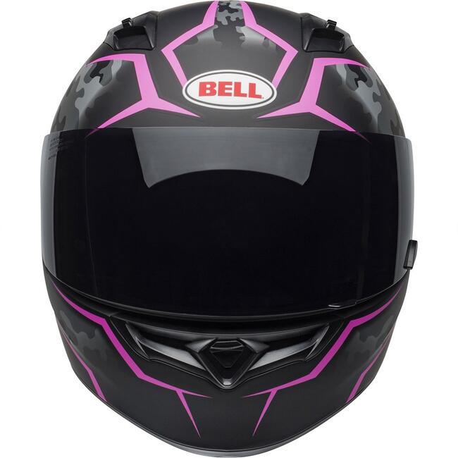 Casco Integrale Qualifier Stealth Camo Matte Black Pink Bell