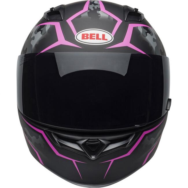 Casco Integrale Qualifier Stealth Camo Matte Black  Pink  Bell