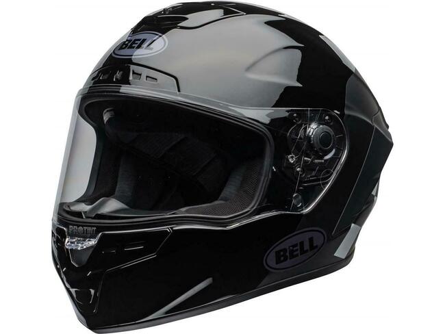 Casco Integrale Star Dlx Mips Lux Checkers Matte Gloss Black White Bell
