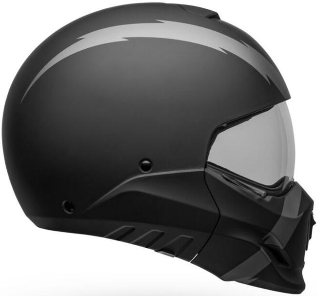 Casco Modulare Broozer Arc Matte Black Gray Bell