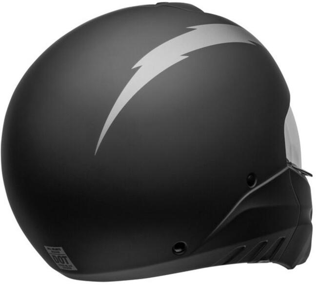 Casco Modulare Broozer Arc Matte Black Gray Bell