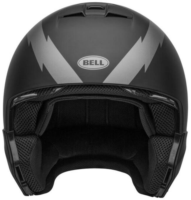 Casco Modulare Broozer Arc Matte Black Gray Bell