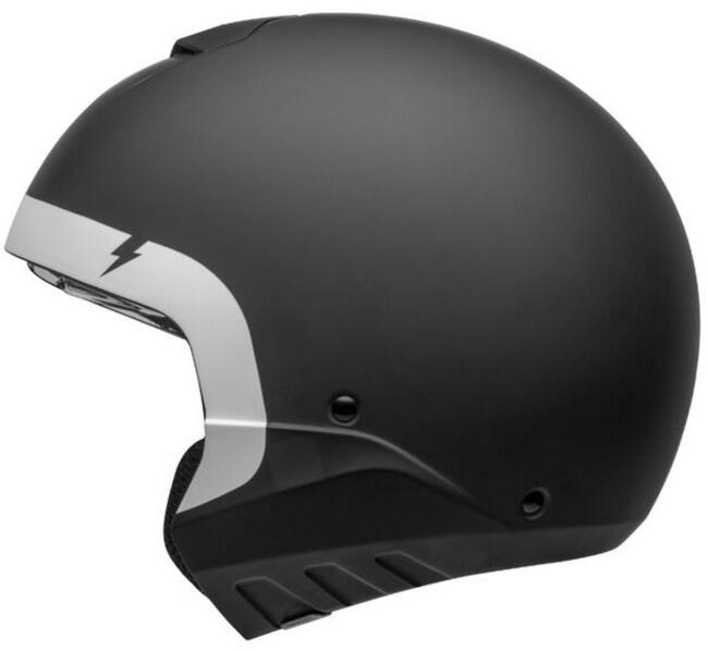 Casco Modulare Broozer Cranium  Matte Black White Bell