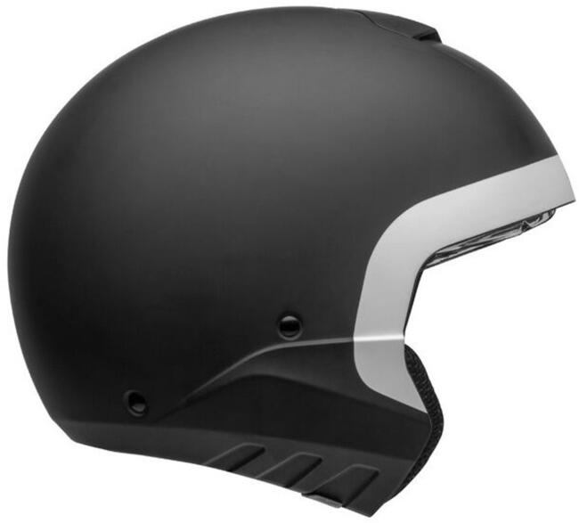 Casco Modulare Broozer Cranium  Matte Black White Bell