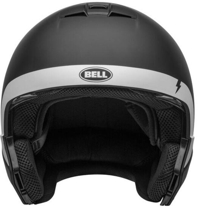 Casco Modulare Broozer Cranium  Matte Black White Bell