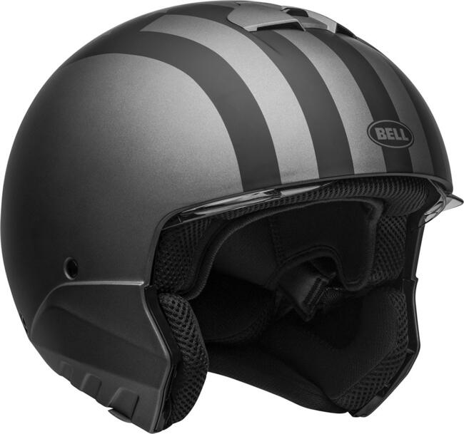 Casco Modulare Broozer Free Ride Matt Gray Black Bell