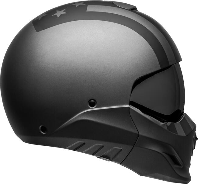 Casco Modulare Broozer Free Ride Matt Gray Black Bell