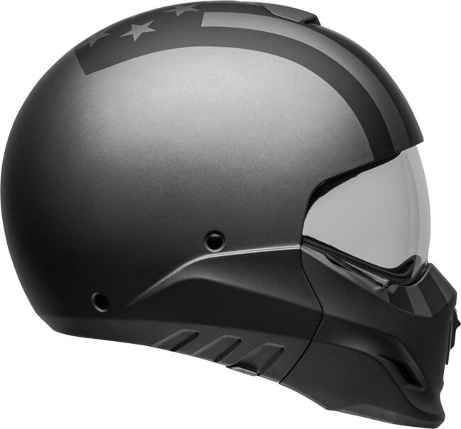 Casco Modulare Broozer Free Ride Matt Gray Black Bell