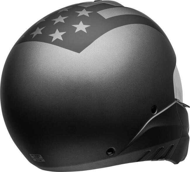 Casco Modulare Broozer Free Ride Matt Gray Black Bell