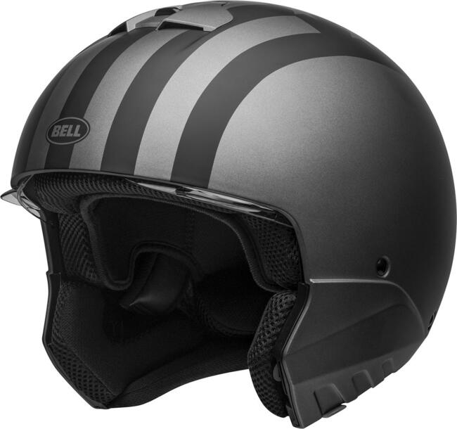 Casco Modulare Broozer Free Ride Matt Gray Black Bell