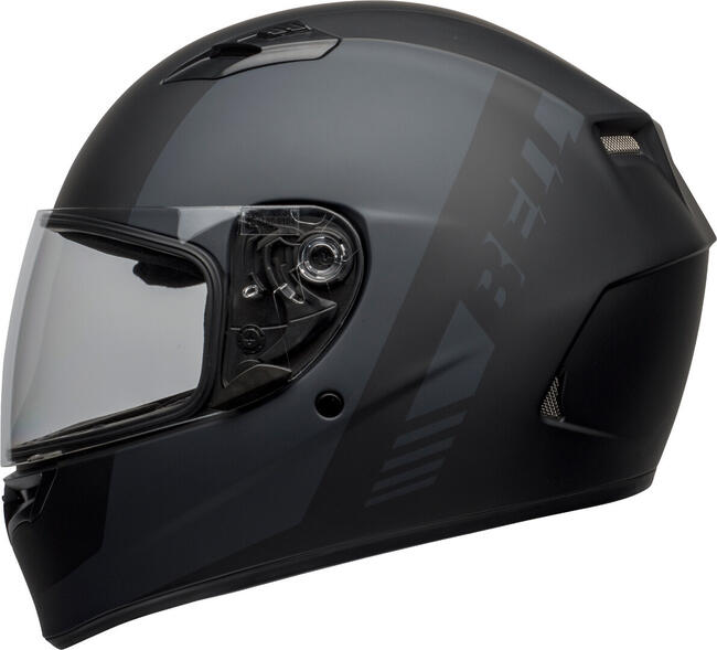 Casco Integrale Qualifier Turnpike Matte Black Gray Bell - Fuorigiriweb