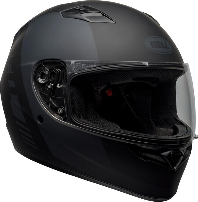 CASCO INTEGRALE QUALIFIER TURNPIKE MATTE BLACK GRAY BELL   FuorigiriWeb 