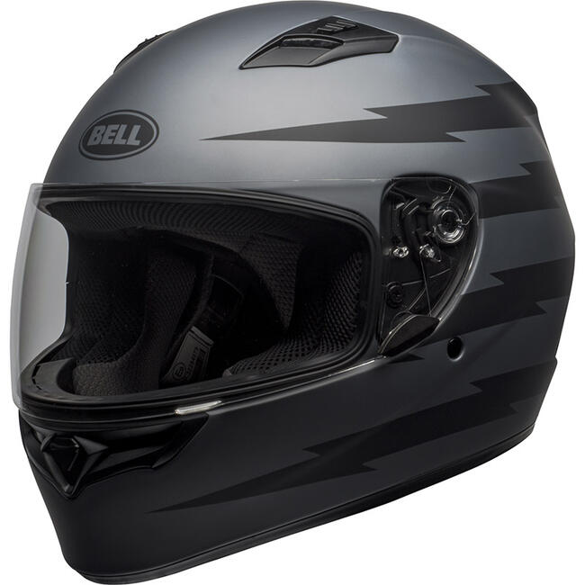 Casco Integrale Qualifier Z-ray Matte Black Gray Bell