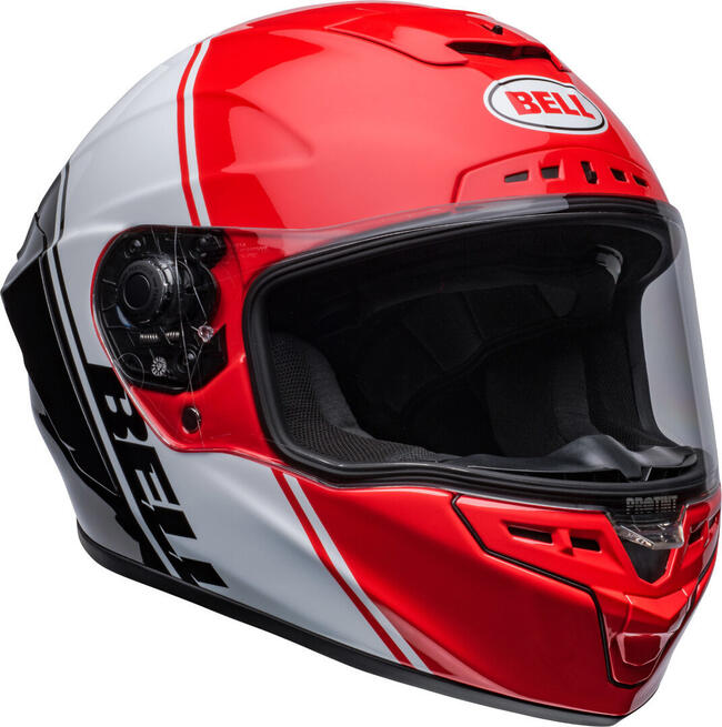 CASCO INTEGRALE STAR DLX MIPS SUMMIT RED WHITE BELL   FuorigiriWeb 