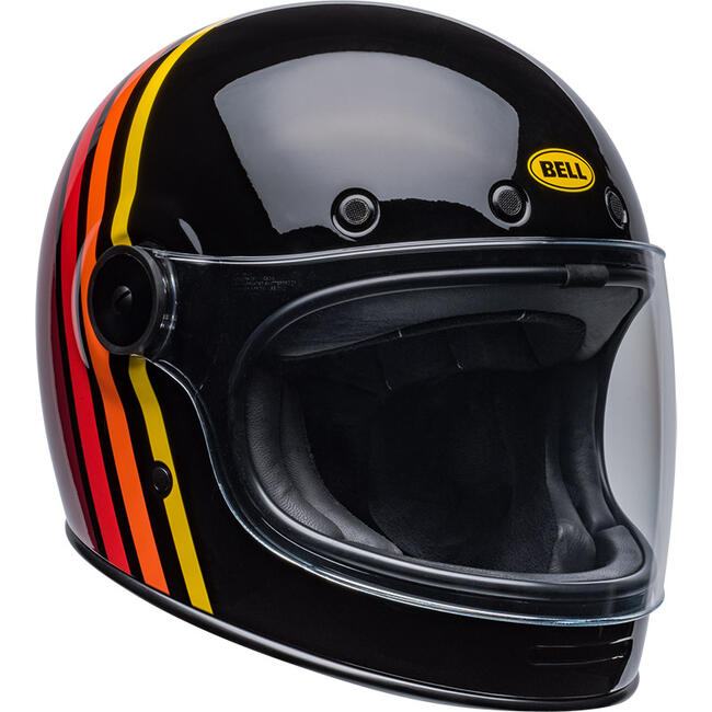 Casco Integrale Bullitt Reverb Gloss Black Red  Bell