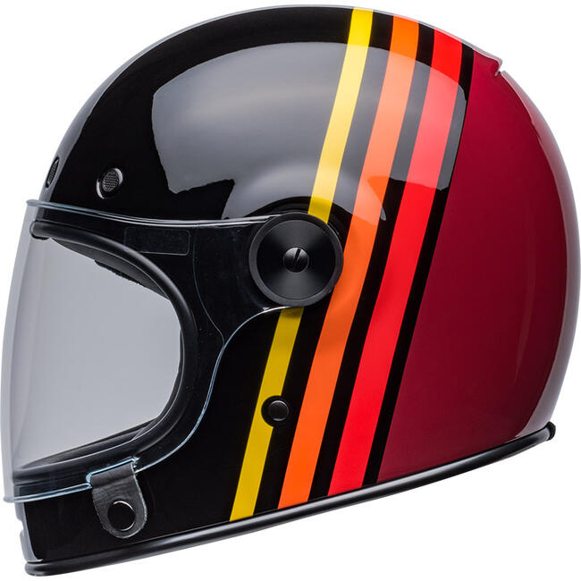 Casco Integrale Bullitt Reverb Gloss Black Red  Bell