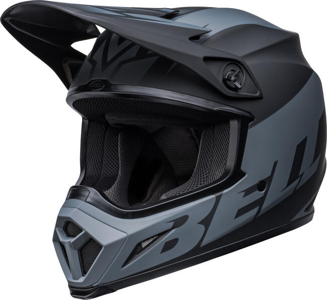 CASCO CROSS MX-9 MIPS DISRUPT MATTE BLACK CHARCOAL BELL   FuorigiriWeb 