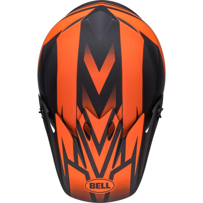 Caschi Cross Nero/arancio Bell