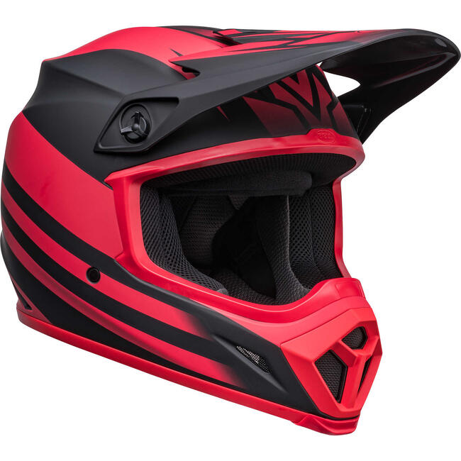 CASCO CROSS MX-9 MIPS DISRUPT MATTE BLACK RED BELL   FuorigiriWeb 