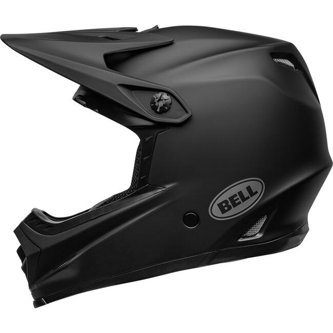 Casco Cross Moto-9 Youth Mips Matte Black Bell