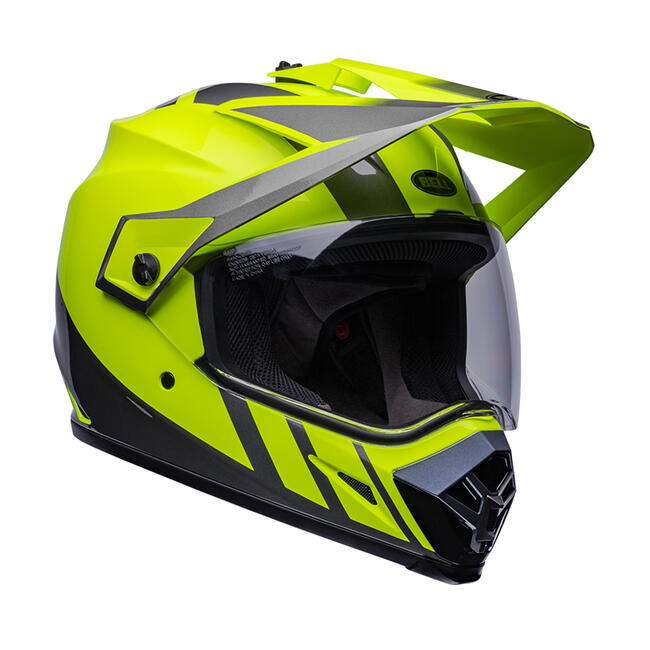 CASCO CROSS MX-9 ADVENTURE MIPS DASH HIVIZ YELLOW GRAY BELL   FuorigiriWeb 