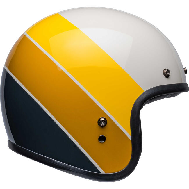 Casco Jet Custom 500 Riff Gloss Sand Yellow Bell