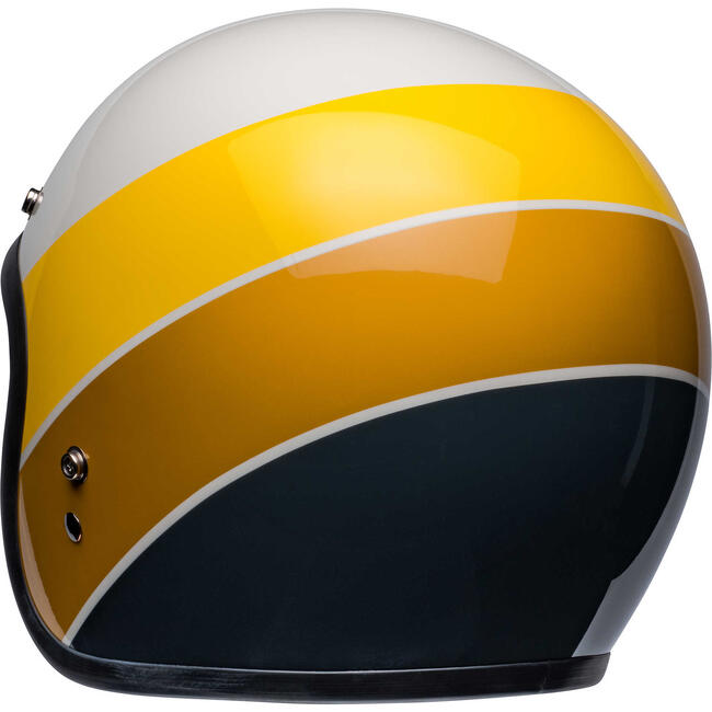 Casco Jet Custom 500 Riff Gloss Sand Yellow Bell