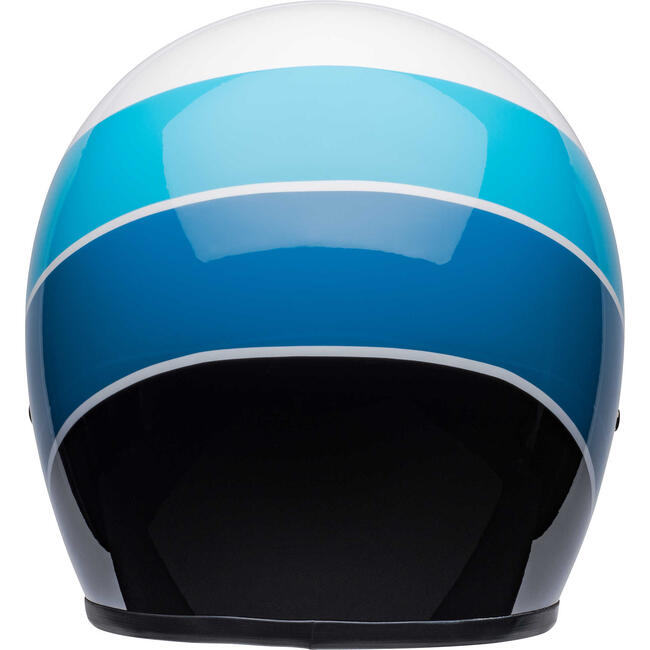 Casco Jet Custom 500 Riff Gloss White Blue Bell