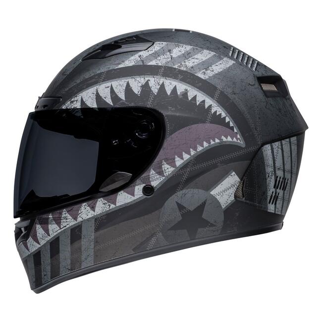 Casco Integrale Qualifier Dlx Mips Devil May Care Matte Black Gray Bell