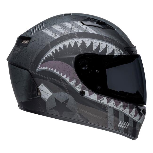 Casco Integrale Qualifier Dlx Mips Devil May Care Matte Black Gray Bell