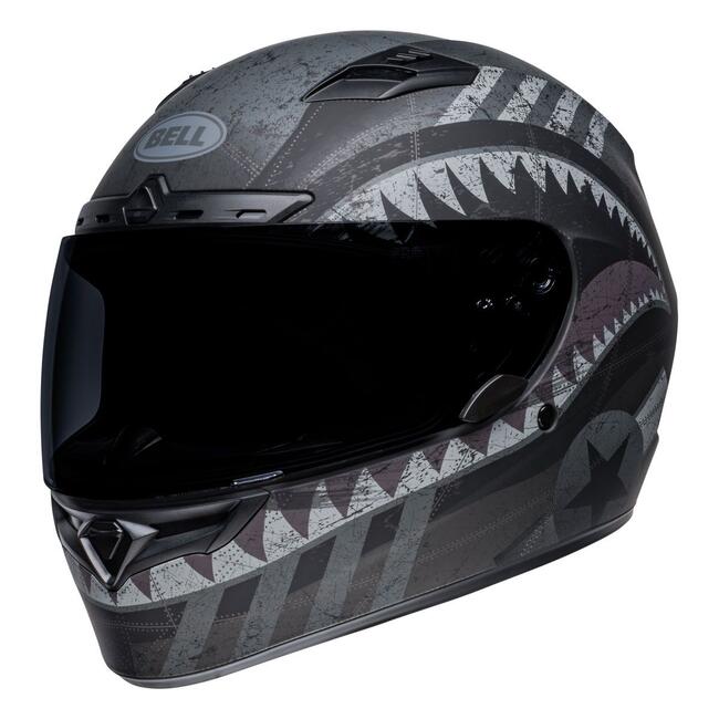 Casco Integrale Qualifier Dlx Mips Devil May Care Matte Black Gray Bell Nero/grigio