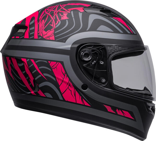 Casco Integrale Qualifier Rebel Matte Black Pink Bell