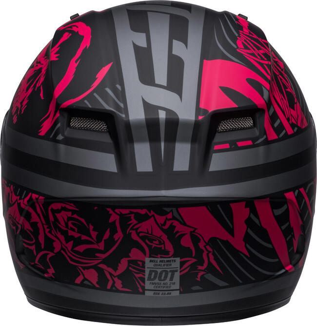 Casco Integrale Qualifier Rebel Matte Black Pink Bell