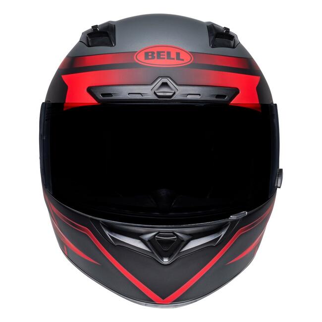 Casco Integrale Qualifier Dlx Mips  Raiser Matte  Black Crimson Bell