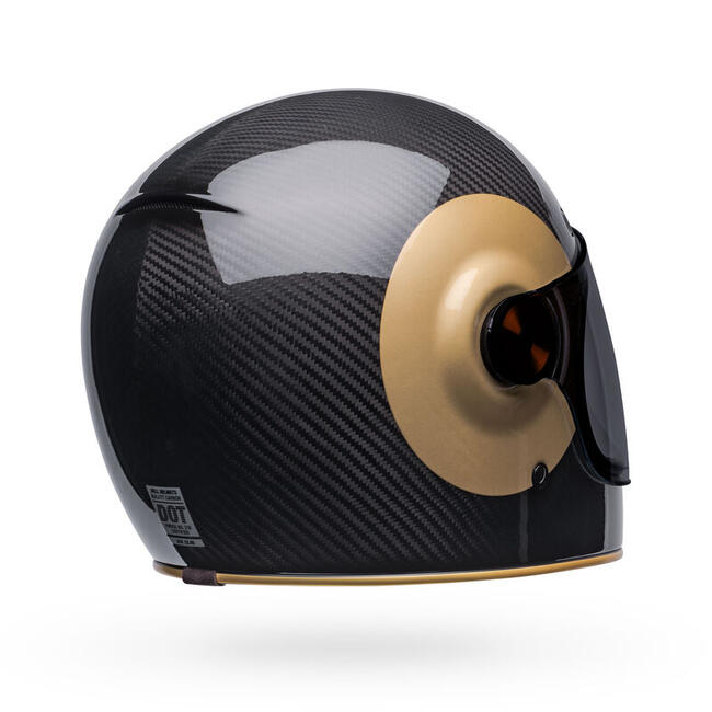 Casco Integrale Bullitt Carbon Tt Black Gold  Bell