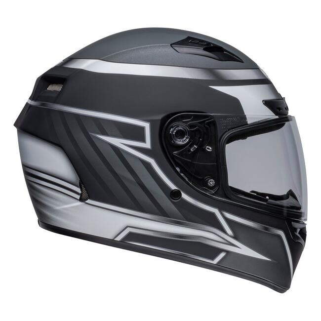 Casco Integrale Qualifier Dlx Mips  Raiser Matte  Black White Bell